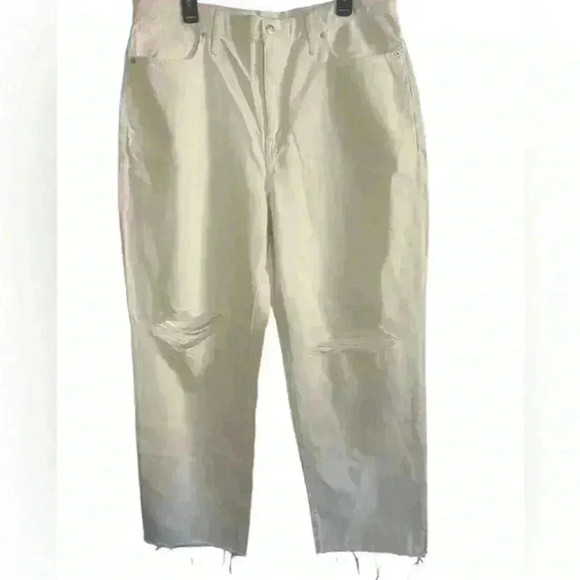 Madewell Baggy Straight Jeans Size 33 - Picture 15 of 16